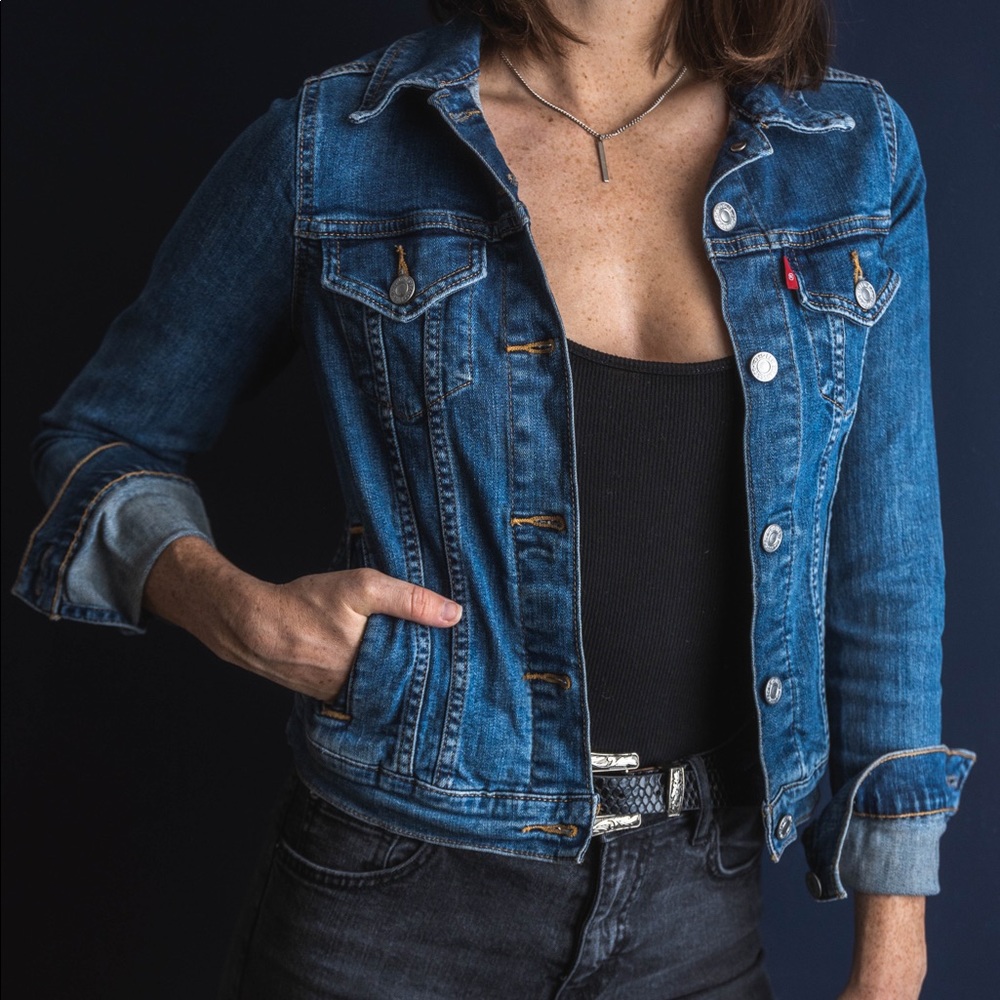 Classic Levi Womens Original Trucker Denim Jacket